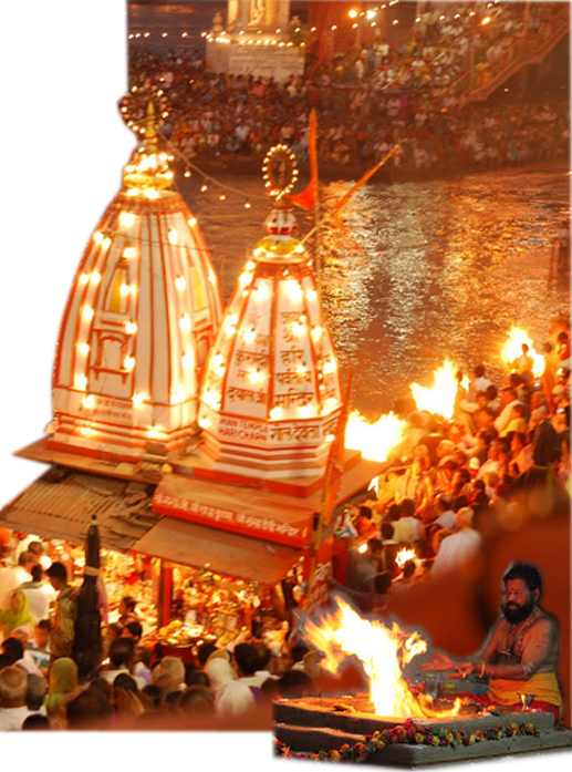 Ganga Dussehra Festival Of Uttarakhand Clipart (517x697), Png Download