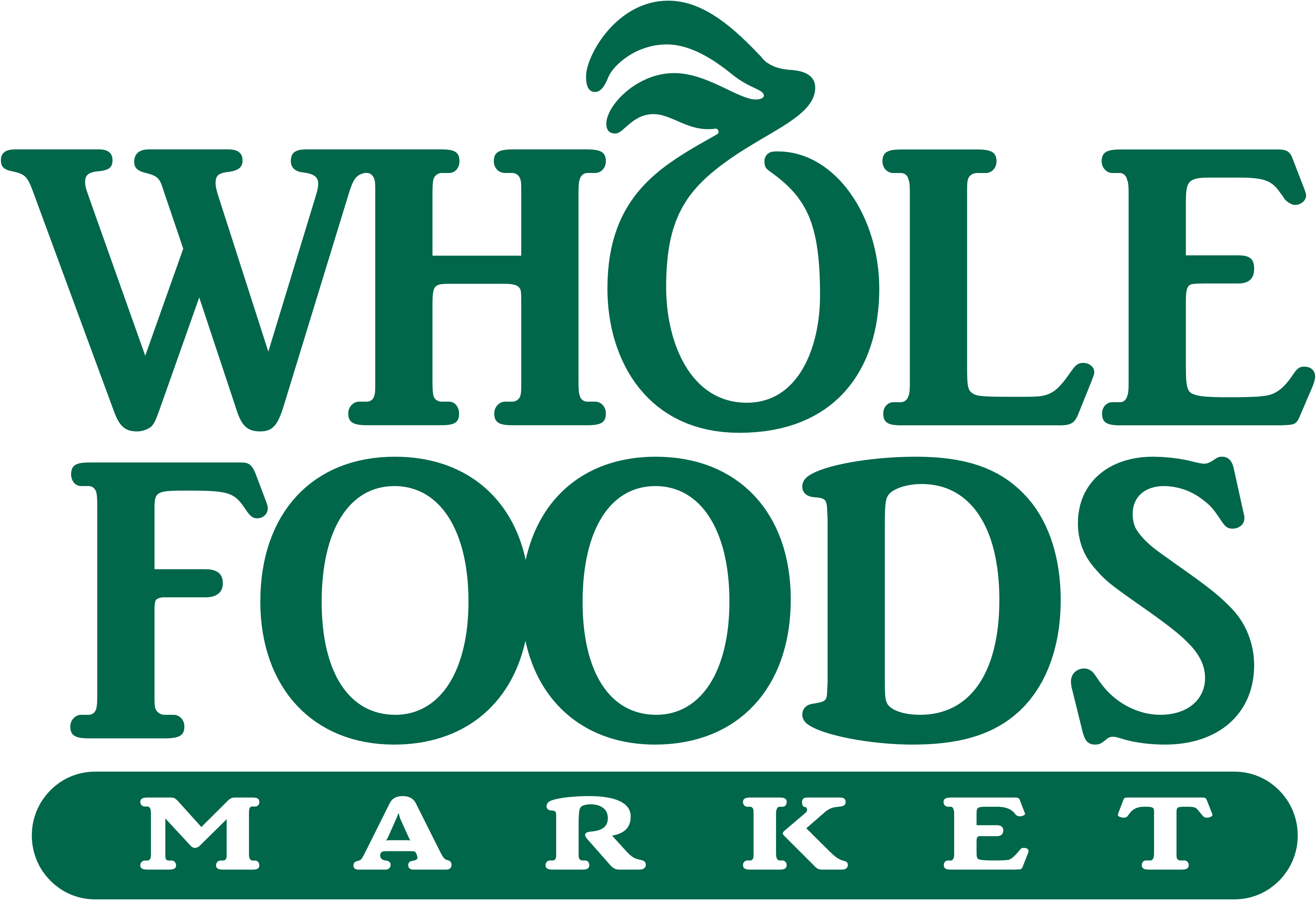 Whole Foods Market Logo - Whole Foods Market Logo Png Clipart (1280x876), Png Download
