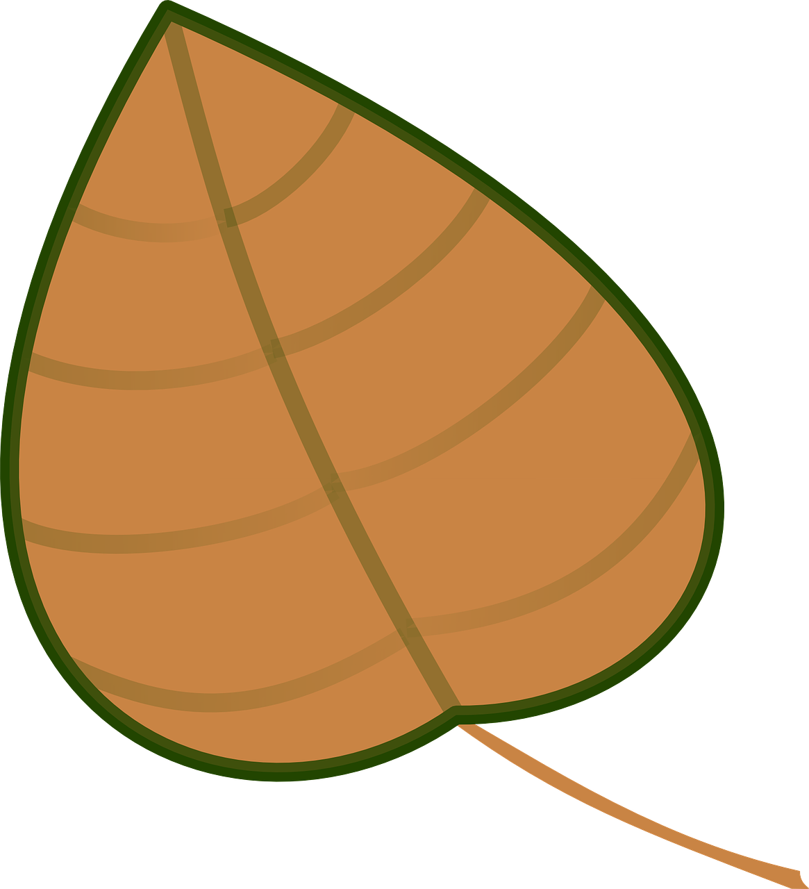 Leaf Brown Design - Lišće Png Clipart (1165x1280), Png Download