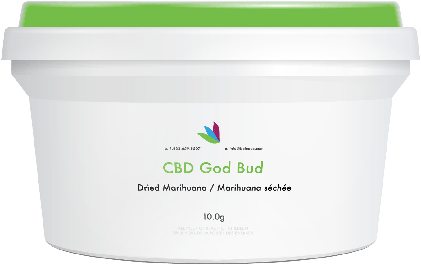 Cbd God Bud - Label Clipart (2120x1139), Png Download