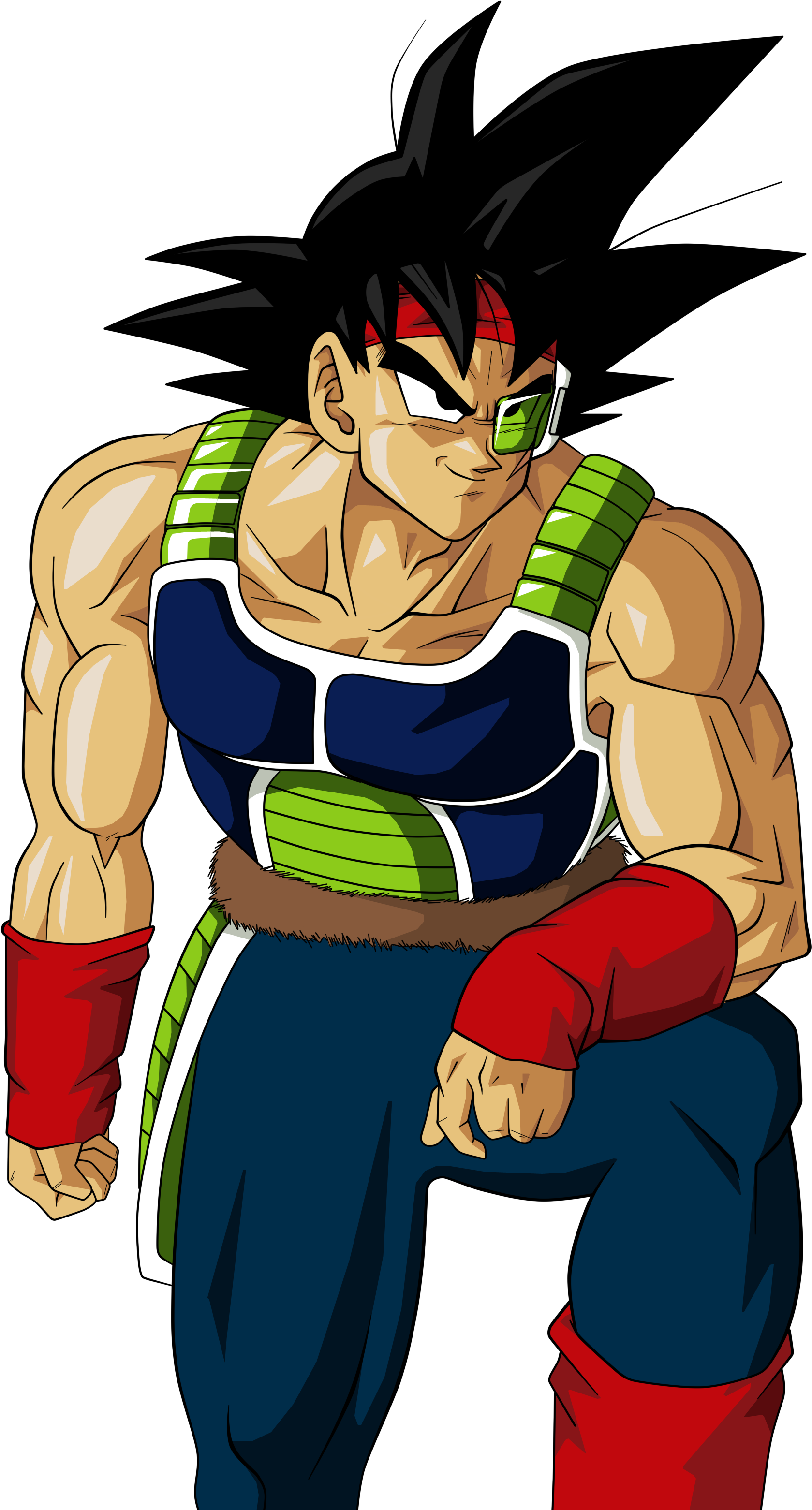 Dragon Ball Z Bardock Png , Png Download Clipart (1679x3123), Png Download