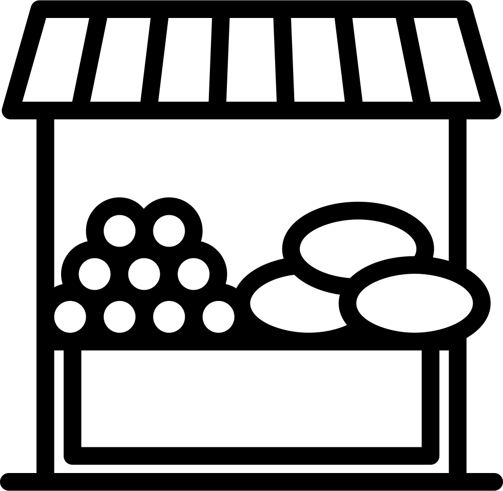 Png File - Vegetable Shop Icon Png Clipart (980x956), Png Download