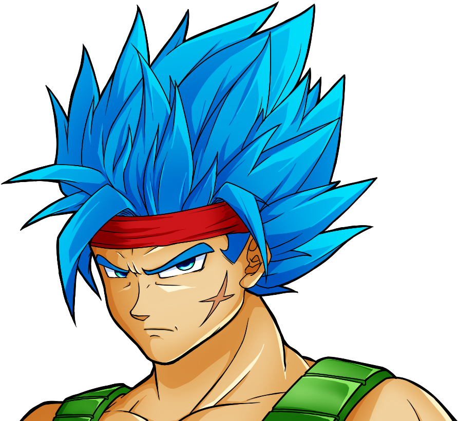 Dbz - Ssgss Bardock Clipart (1000x841), Png Download