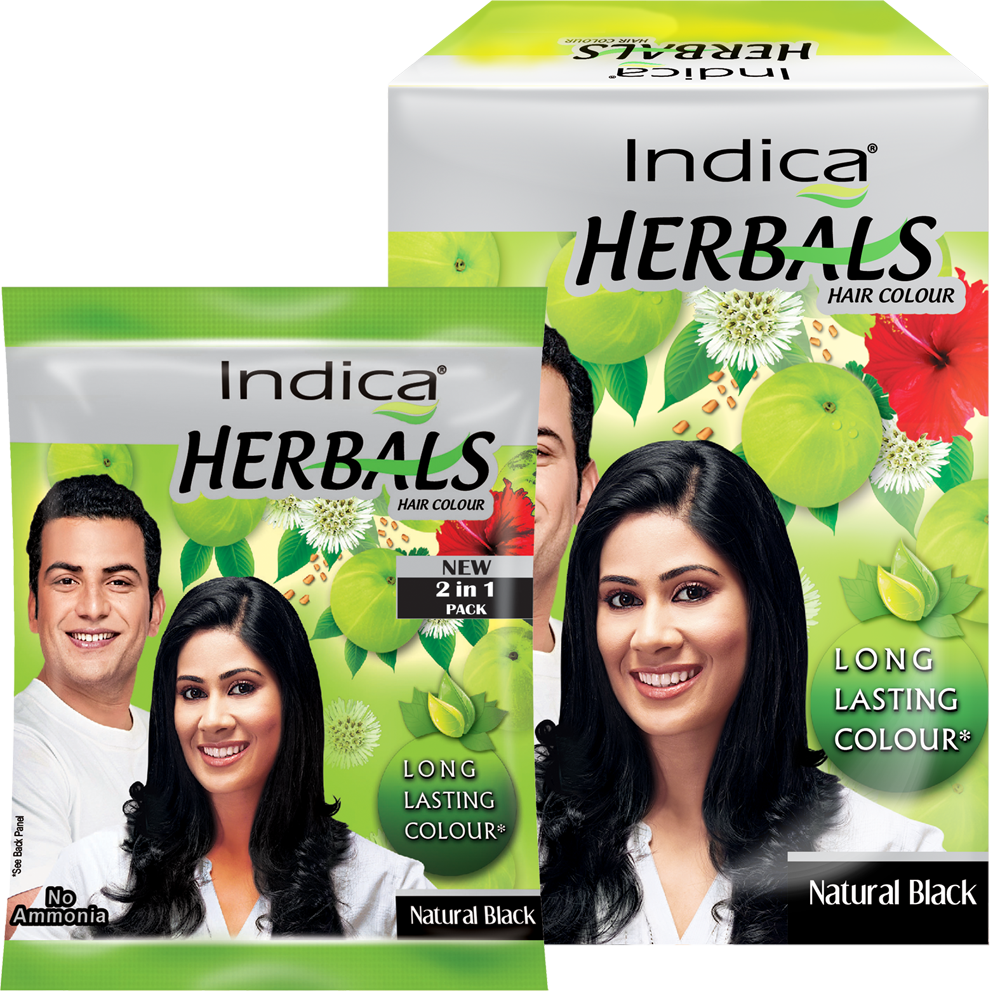 Indica Herbal - Indica Herbal Hair Colour Clipart (1000x991), Png Download