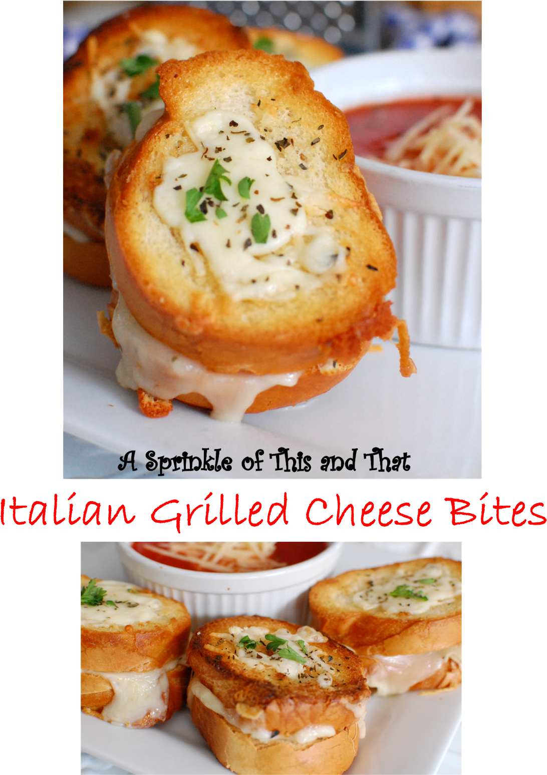 Italian Grilled Cheese Bites Clipart (1092x1548), Png Download