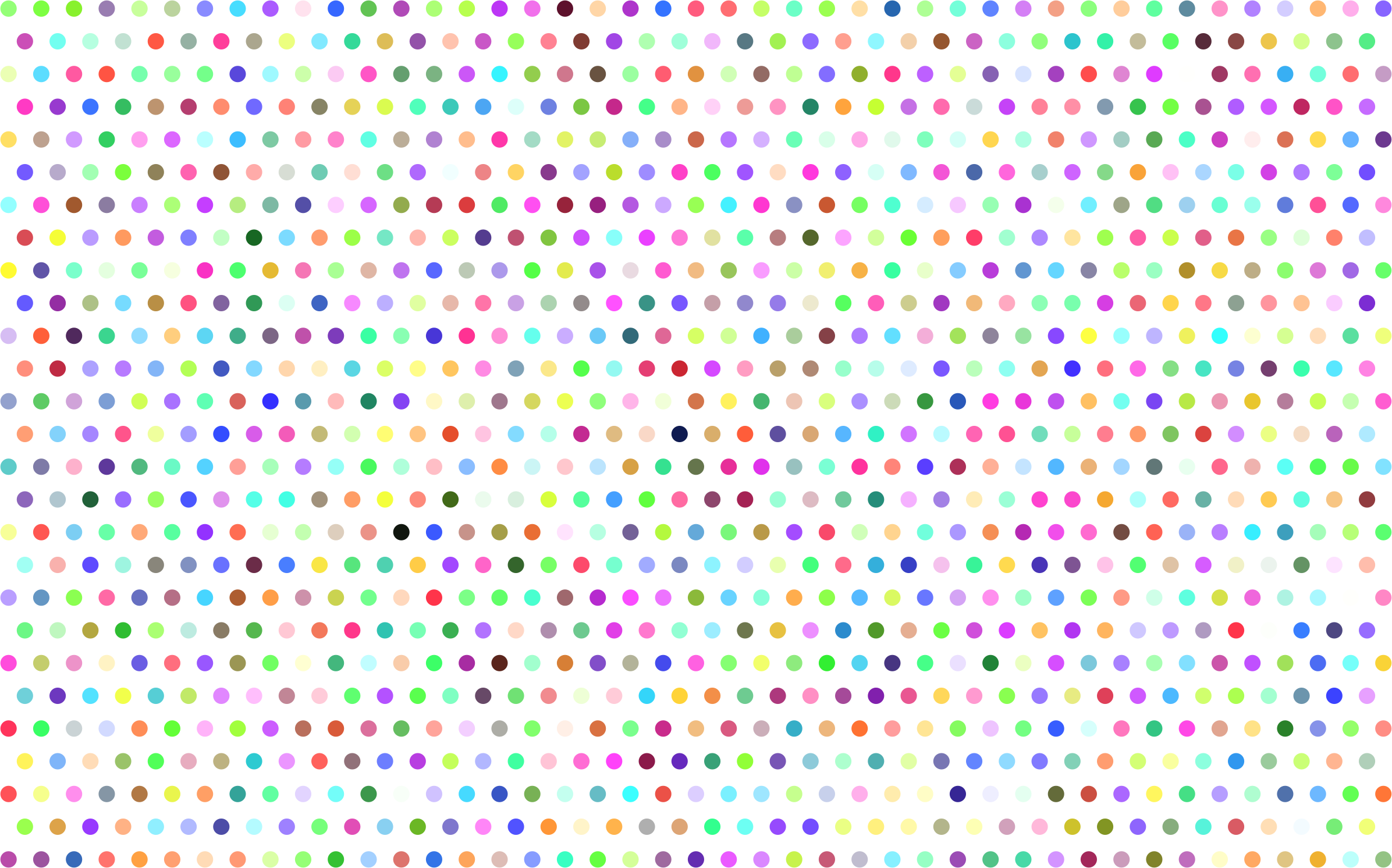 This Free Icons Png Design Of Prismatic Polka Dots - Vector Graphics Clipart (2392x1492), Png Download