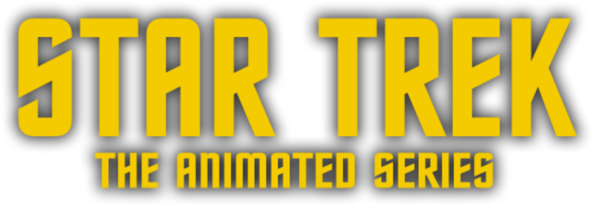 Open - Star Trek The Animated Series Logo Clipart (2000x737), Png Download