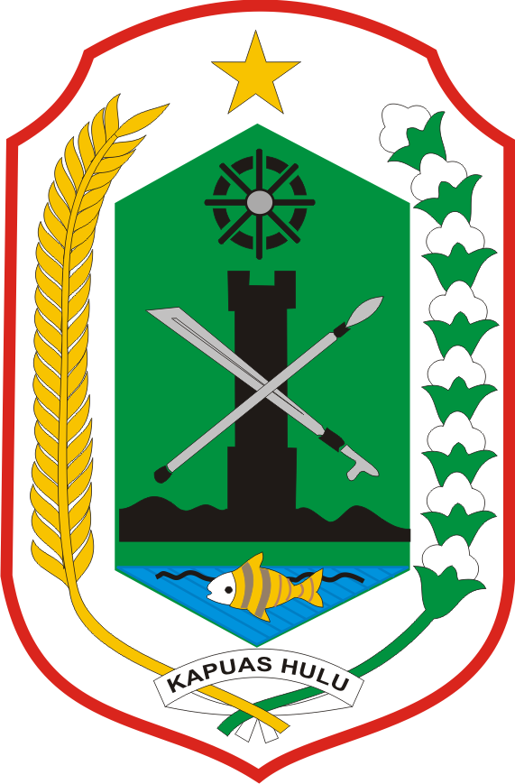 Logo Kabupaten Kapuas Hulu - Kapuas Hulu Regency Clipart (571x869), Png Download