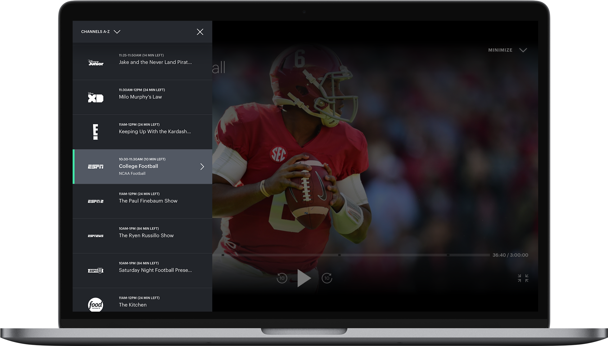 Hulu Live Channels - Hulu Live Tv Guide Roku Clipart (1600x937), Png Download