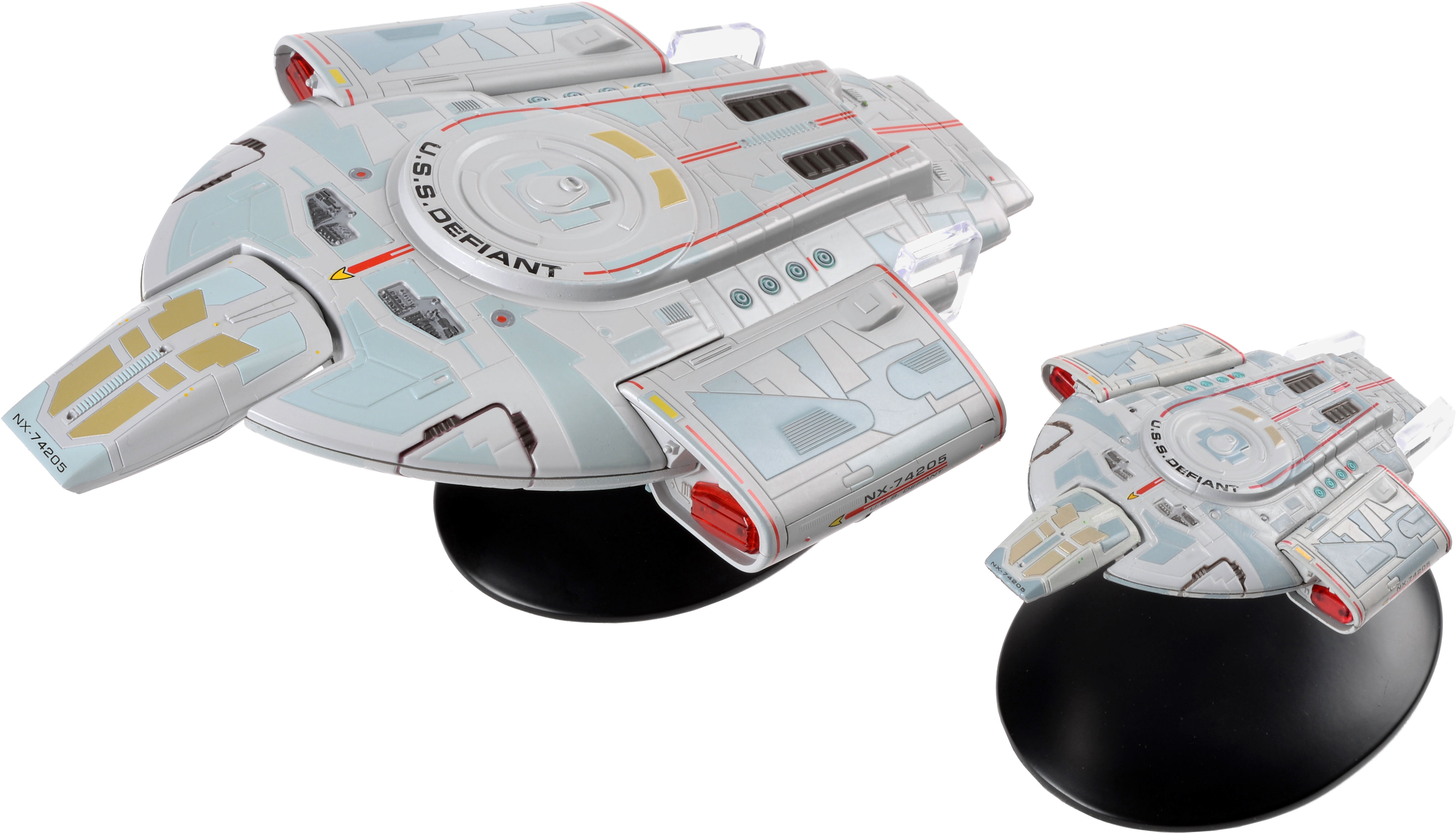 Xl Edition Uss Defiant Clipart (4761x2724), Png Download