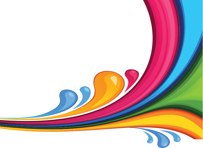 Curly Colourful Design Waves - Waves Hd Png Clipart (700x510), Png Download