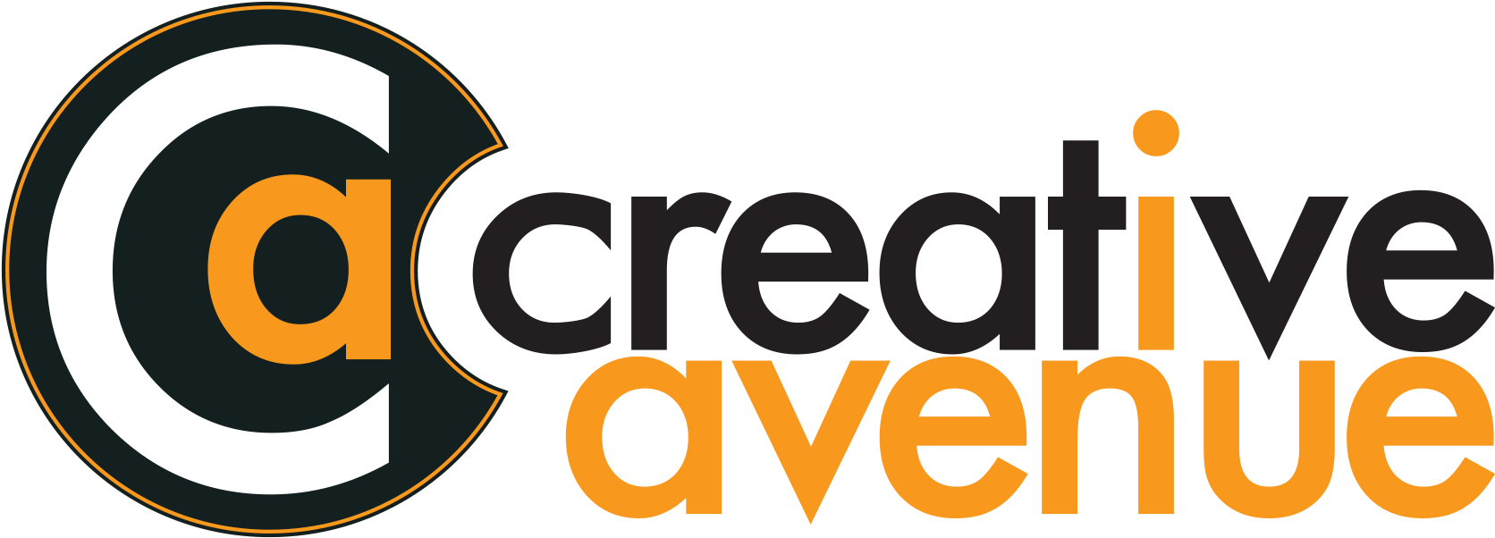 Creative Avenue - Creative Design Company Logos Clipart (1693x690), Png Download