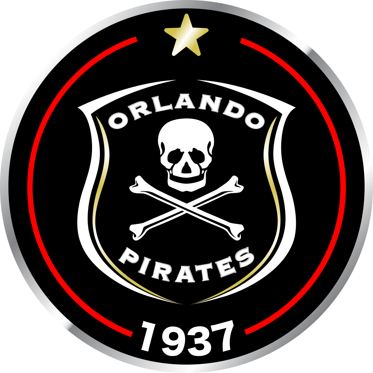 Logo Orlando Pirates Clipart (1200x1200), Png Download