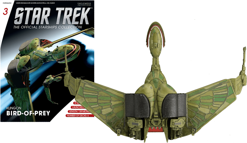 What's In Each Issue - Star Trek Breen Ship Clipart (1024x600), Png Download