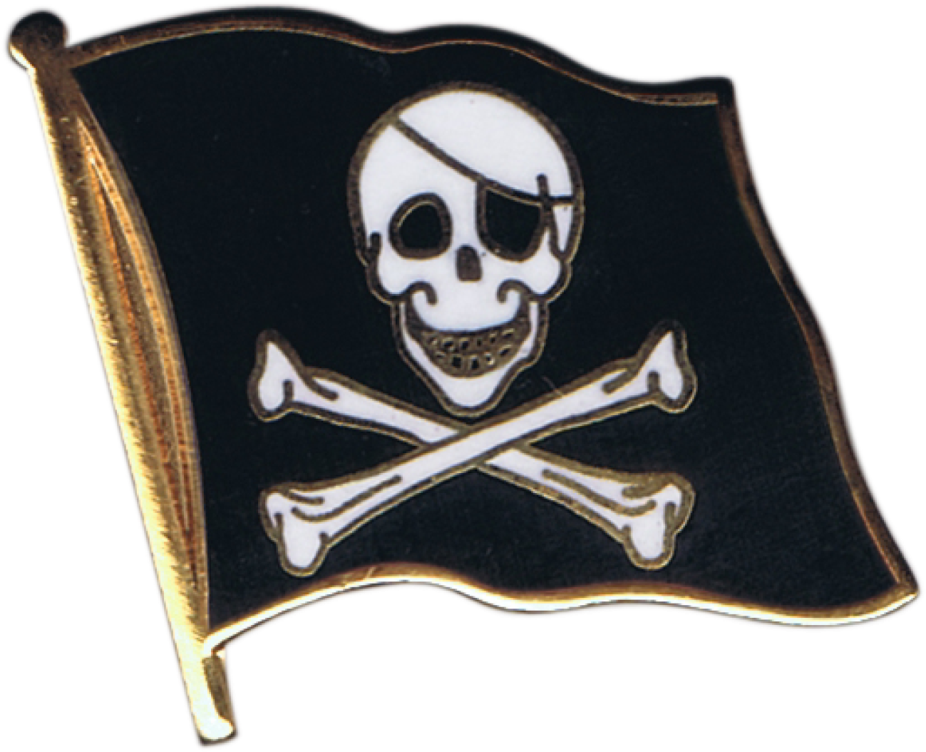 Bandiera Pirata Clipart (1500x1197), Png Download