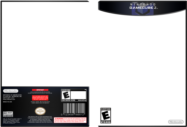 Download Png - Gamecube Game Cover Template Clipart (700x509), Png Download