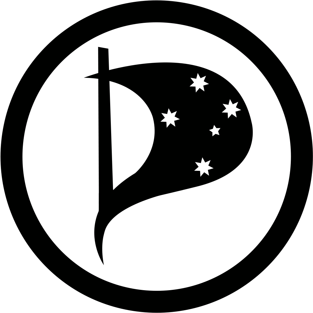 Pirate Party Australia - Pirate Party Australia Logo Clipart (1200x1200), Png Download