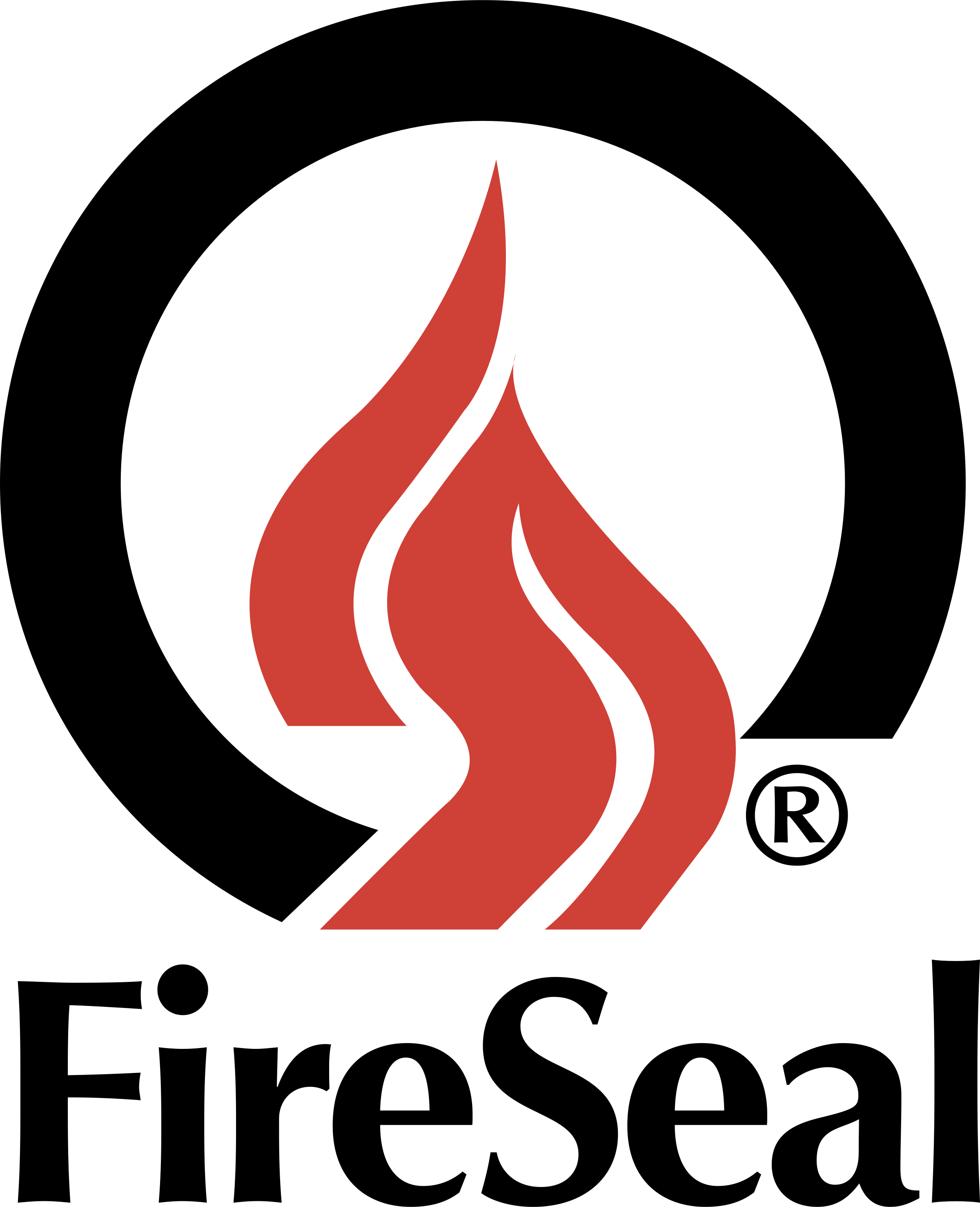 Fire Seal Logo Png Transparent - Fireseal Logo Clipart (2400x2954), Png Download