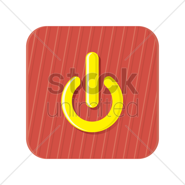 Power Button Vector Image - Circle Clipart (600x600), Png Download