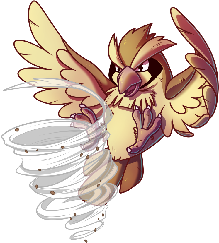 Pidgey Png Clipart (825x888), Png Download