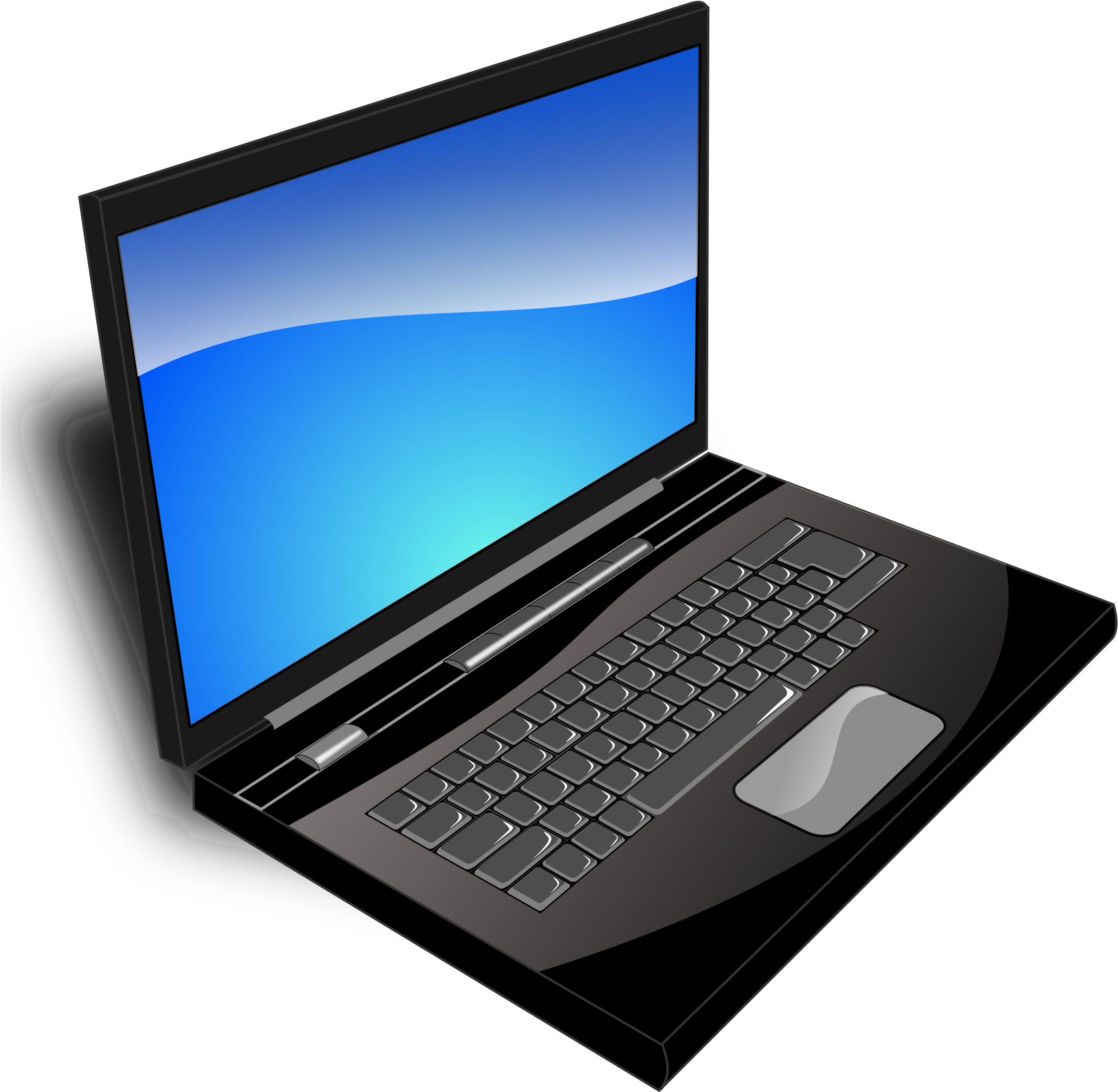 Free Icons Png - Laptop Png Clipart (600x600), Png Download