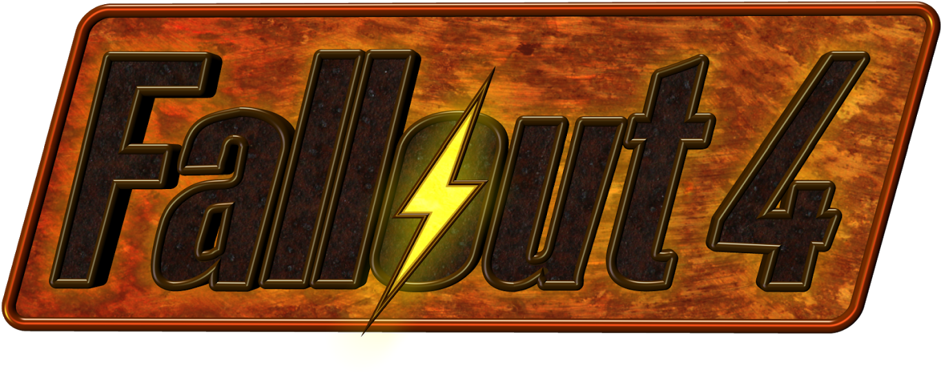 I Designed This Version Of The Fallout 4 Logo In Xara - Poster Clipart (1366x607), Png Download