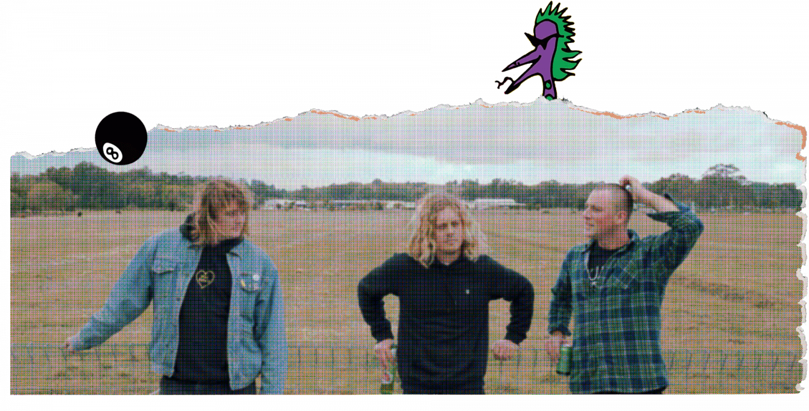 Skegss - Ben Reed Skegss Clipart (1600x813), Png Download