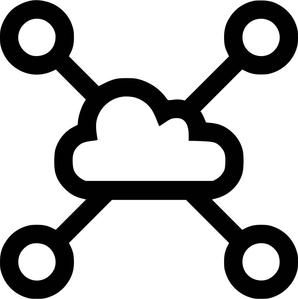 Png File Svg - Cloud Connectivity Icon Png Clipart (980x982), Png Download