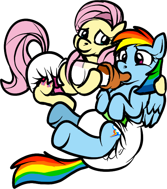 Uploaded - My Little Pony Diaper Clipart (574x649), Png Download