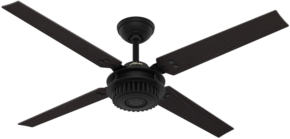 Ceiling Fan Png Background Image - Hunter 59236 Clipart (999x480), Png Download