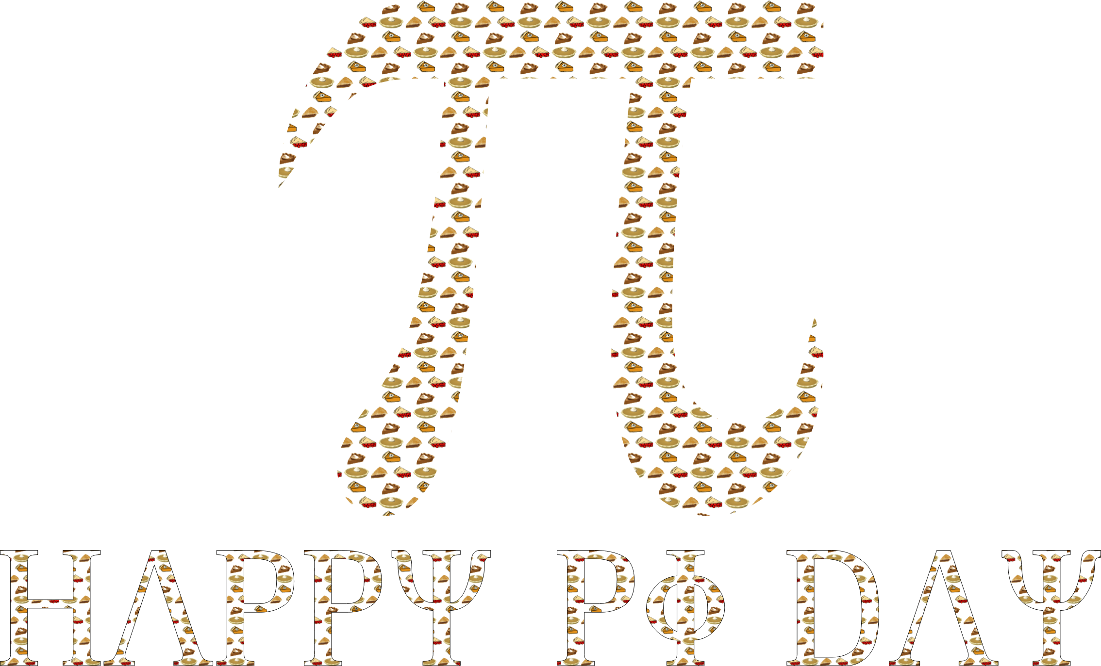 Pi Day Png Image - Art Clipart (2268x1373), Png Download