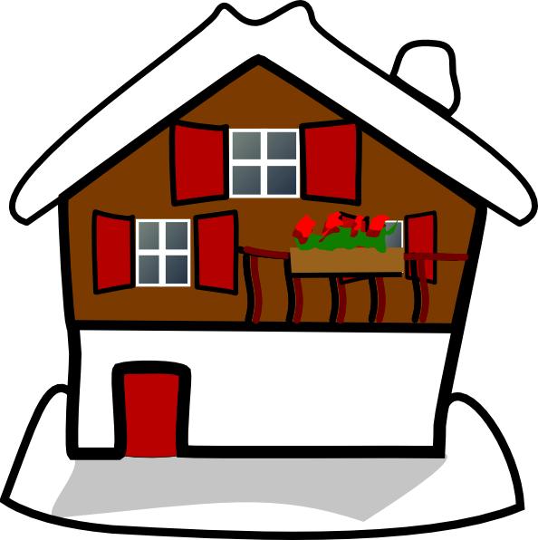 Brick House Clipart - Home Clip Art - Png Download (594x596), Png Download