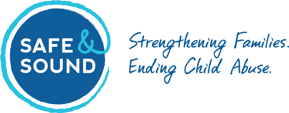 Handwritten Tagline - Safe & Sound Child Abuse Clipart (987x385), Png Download