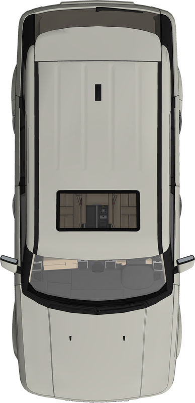 Car Furniture, Furniture Plans, Car Top View, Duplex - Png Top View Car Clipart (388x800), Png Download