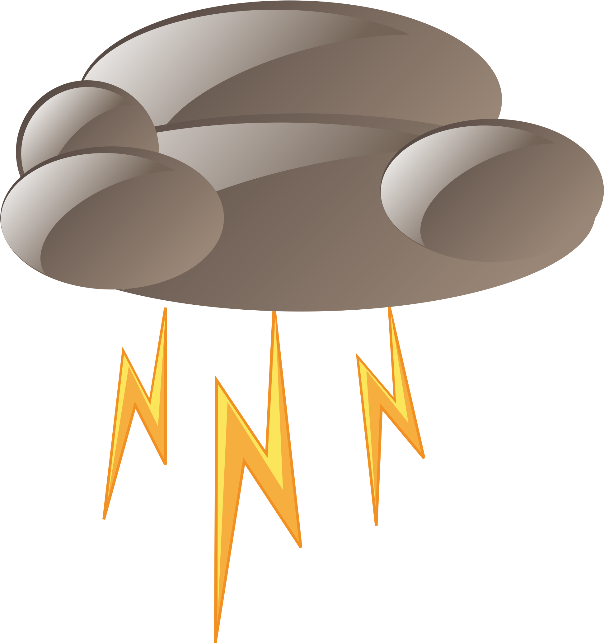 Open - Storm Cloud Icon Clipart (2000x2114), Png Download