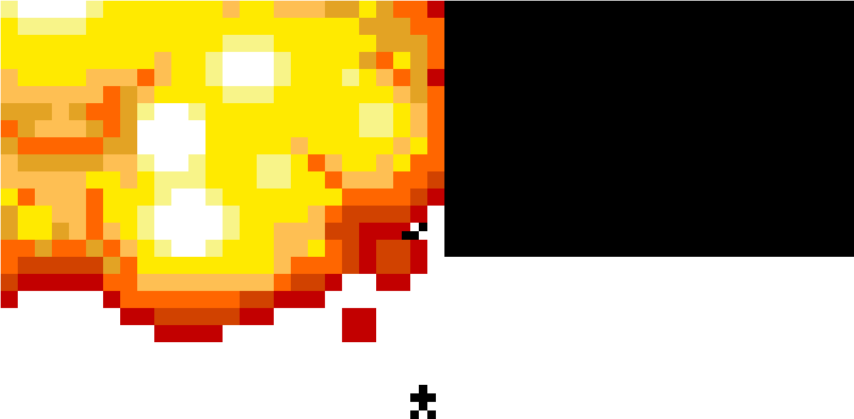 Guy Walking Away From Explosion By Krispyquinn - Pixel Art Explosion Png Clipart (1200x1200), Png Download