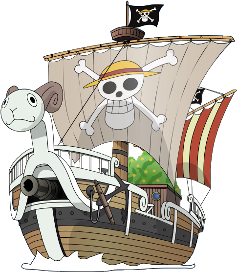 We Checked A Previous Blog Of Someone Who Made Something - One Piece Merry Clipart (562x599), Png Download