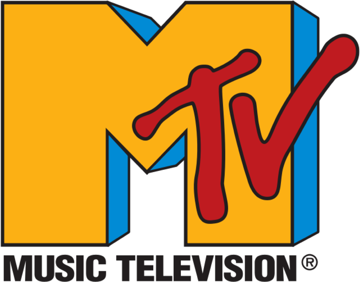 File - Mtv-logo - Svg - 90s Mtv Logo Clipart (673x535), Png Download.