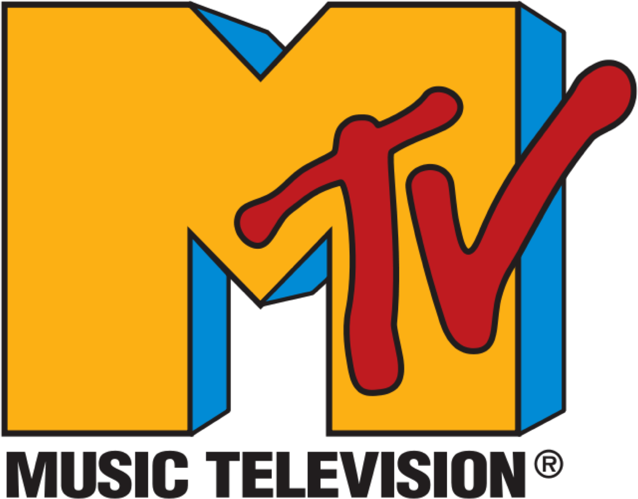 File - Mtv-logo - Svg - 90s Mtv Logo Clipart (673x535), Png Download