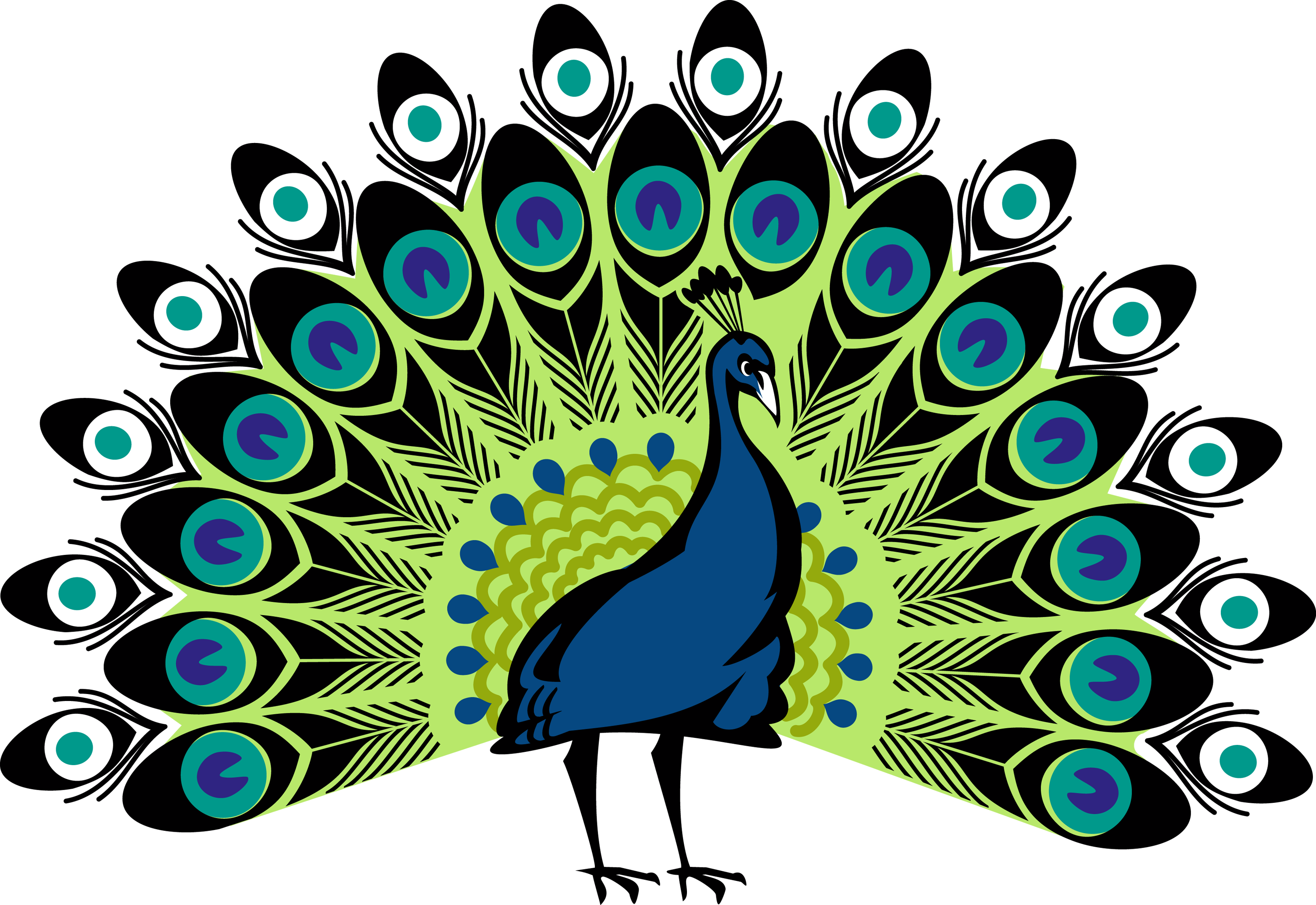 Peacock Png - Radha Krishna Star Bharat Clipart (3000x2063), Png Download