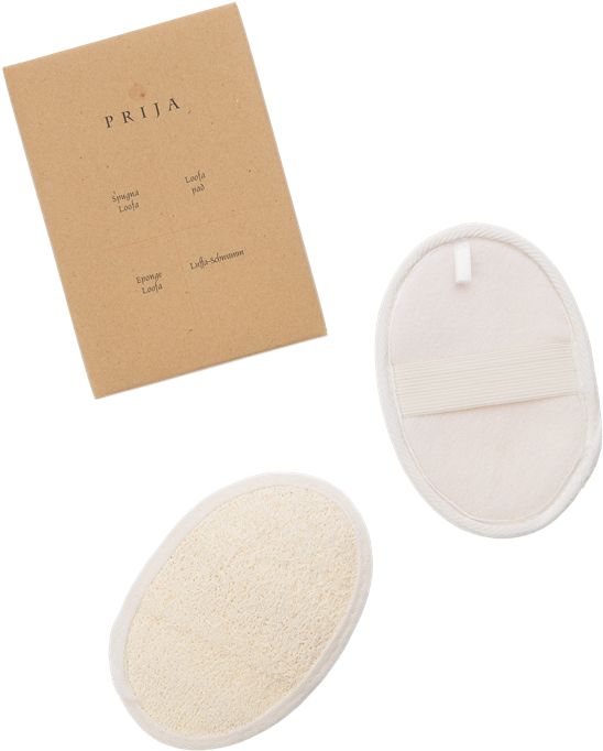 Natural Loofah Sponge, Prija - Eye Shadow Clipart (570x740), Png Download