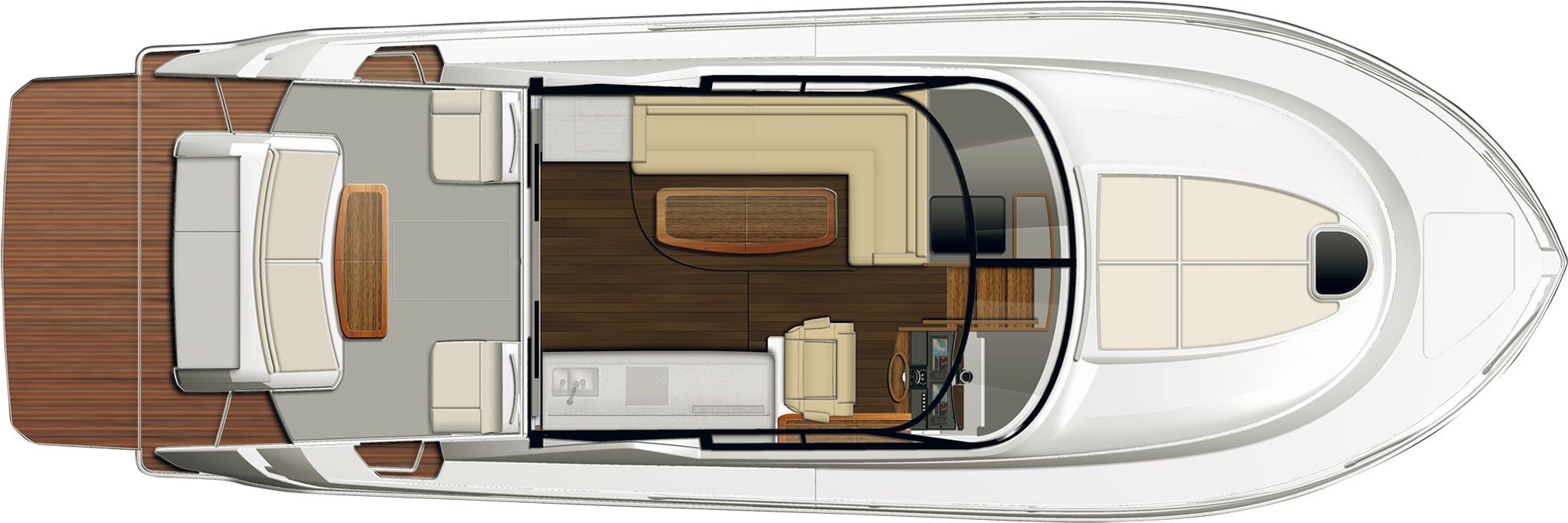 2434 X 699 3 - Boat Top View Png Clipart (2434x699), Png Download