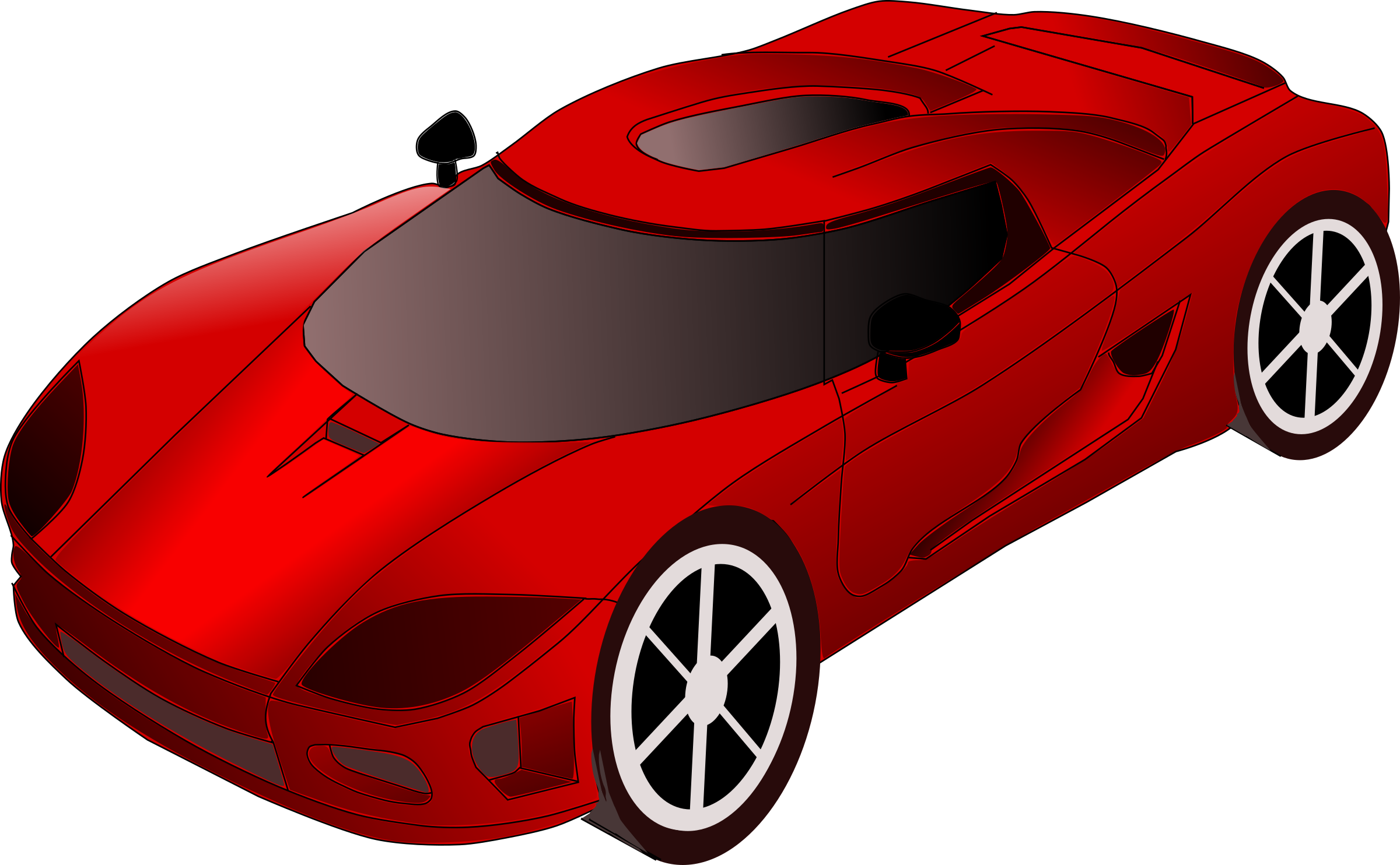 45 Top View Of Car Clipart Images - Sport Cars Clipart - Png Download (2400x1484), Png Download