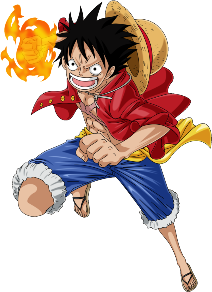 Luffy One Piece Png , Png Download Clipart (746x1026), Png Download