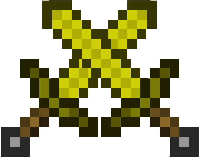 [ Img] - Minecraft Diamond Sword Png Clipart (650x600), Png Download