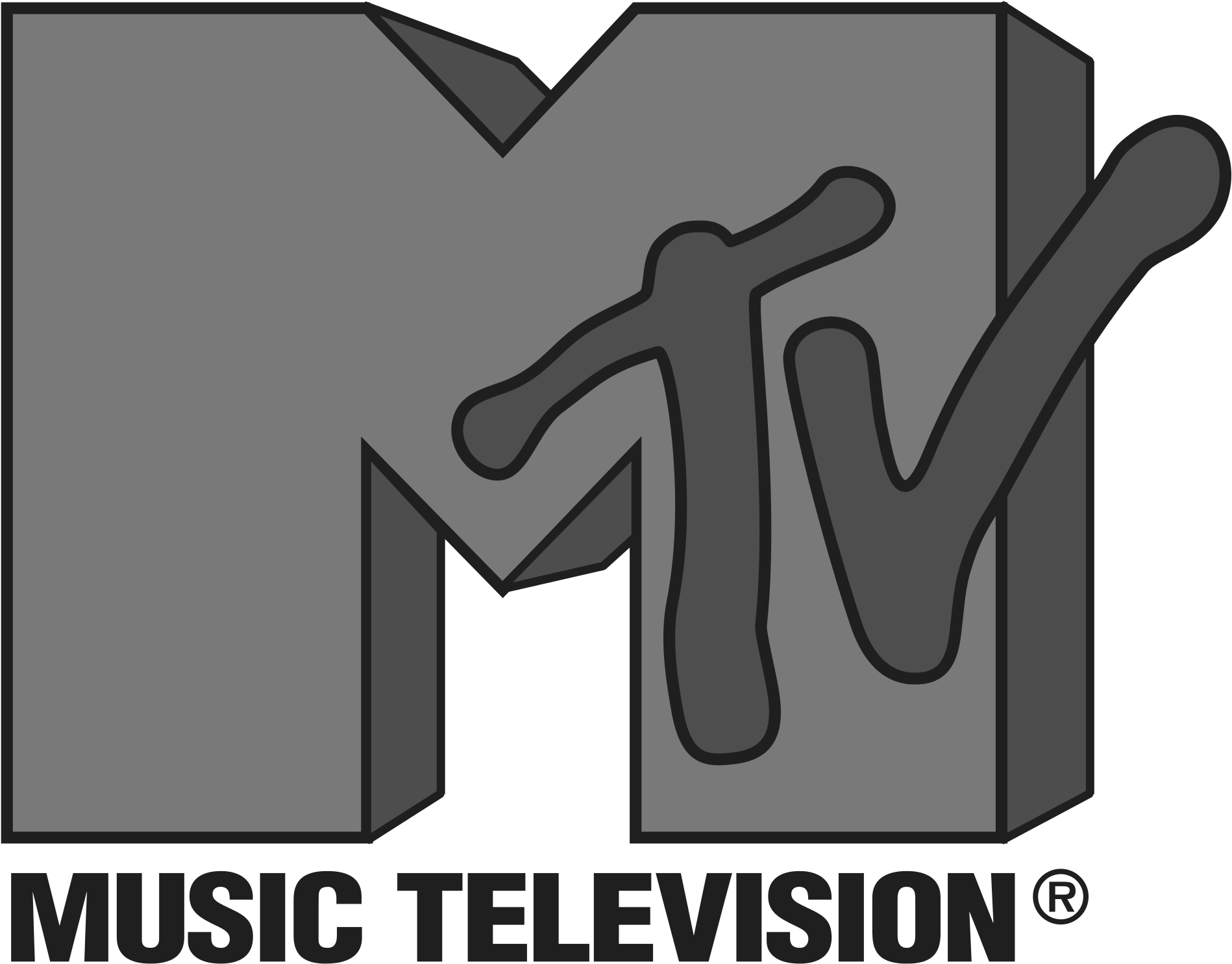 Unsure - Mtv Clipart (2572x1864), Png Download
