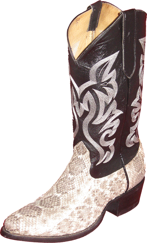 Cowboy Boot Png Photo - Cowboy Boots Snakeskin Clipart (500x826), Png Download