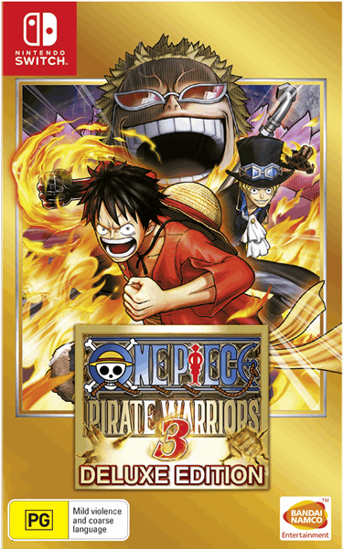 One Piece Pirate Warriors 3 Deluxe Edition - One Piece Pirate Warriors 3 Deluxe Edition Switch Clipart (600x600), Png Download