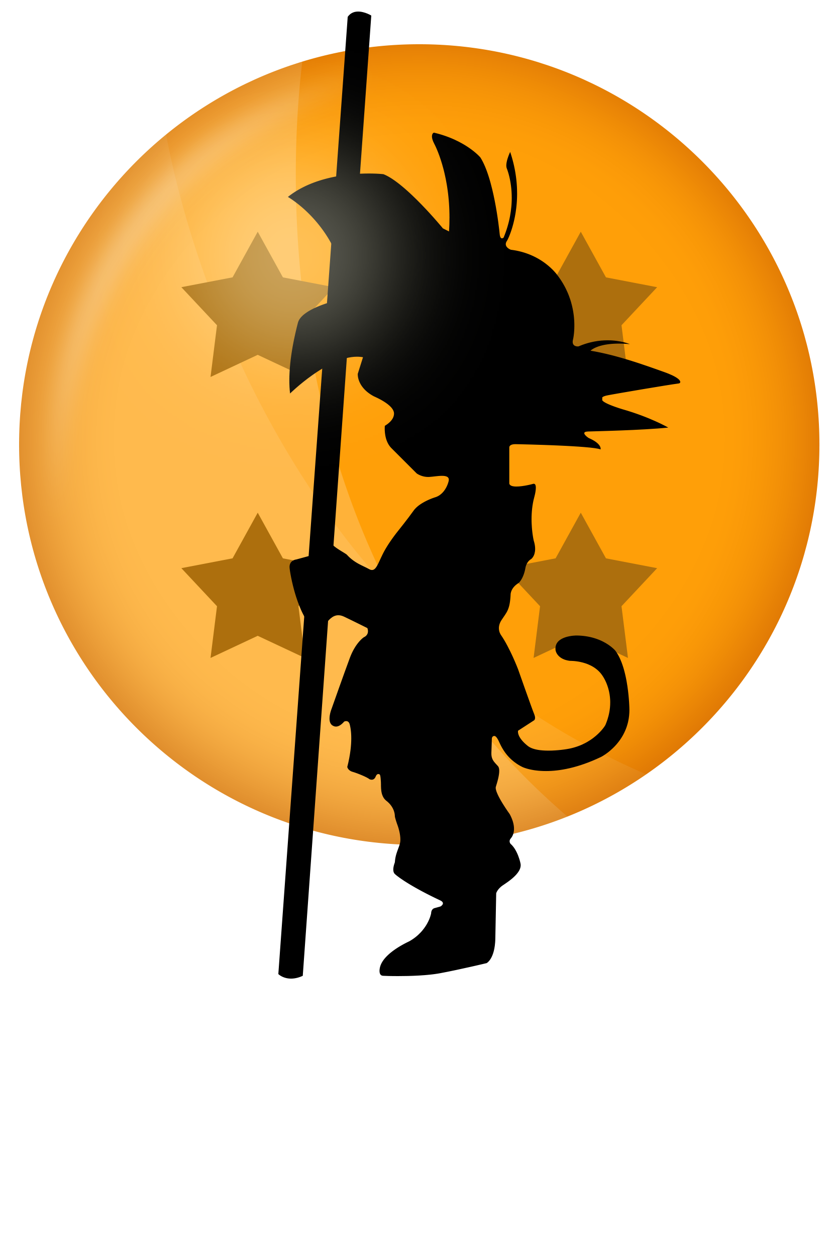 The Best Dragon Ball Z Movies - Qwertee Dragon Ball Clipart (1833x2598), Png Download