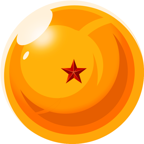 Best Deck In Dragon Ball Super Card Game - Dragon Ball One Star Ball Clipart (600x600), Png Download